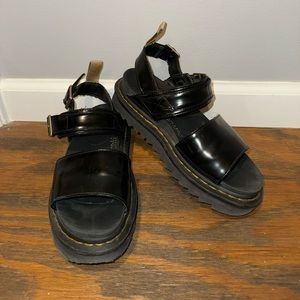 Dr. Martens Black Vegan Sandal